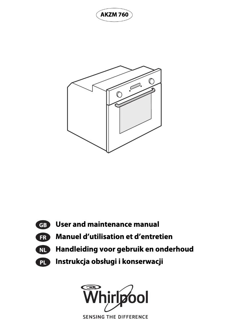 Imagen de la primera página del manual del dispositivo AKZM 760
