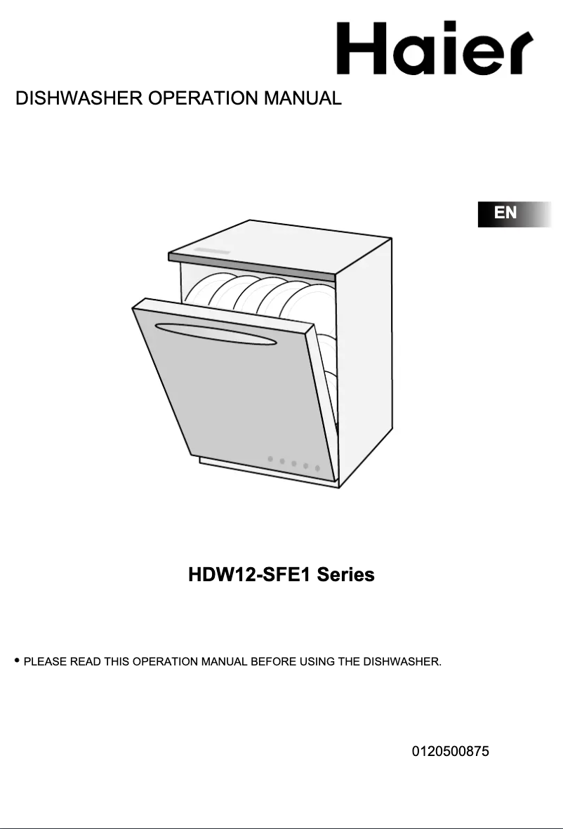 Imagen de la primera página del manual del dispositivo HDW12-SFE1SS