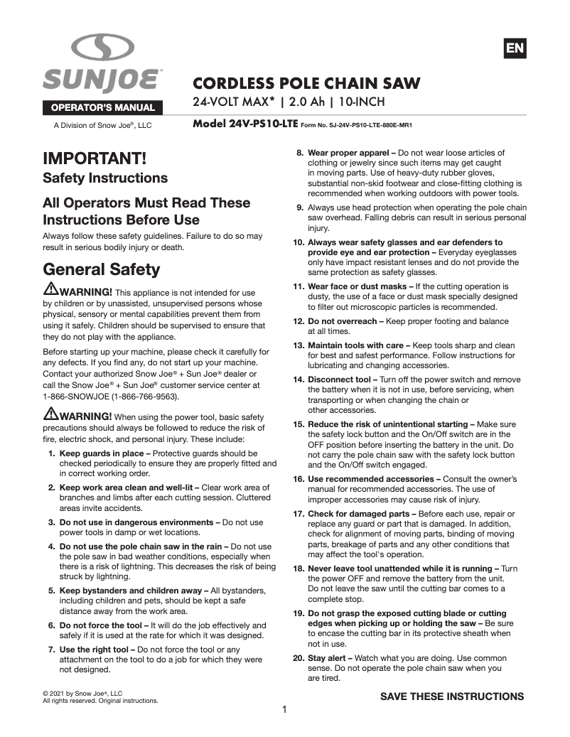 Image de la première page du manuel de l'appareil 24V-PS10-LTE