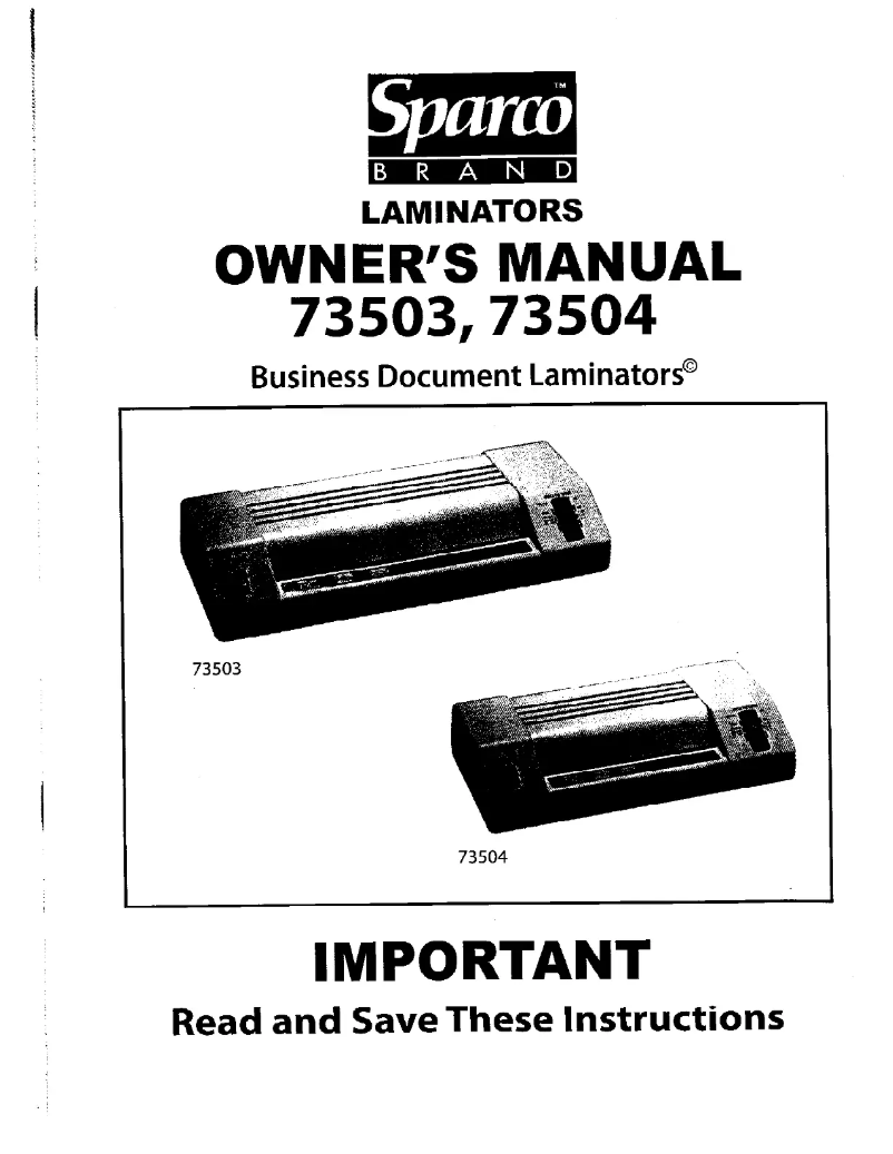 Página 1 del manual Manual de usuario Sparco 73503