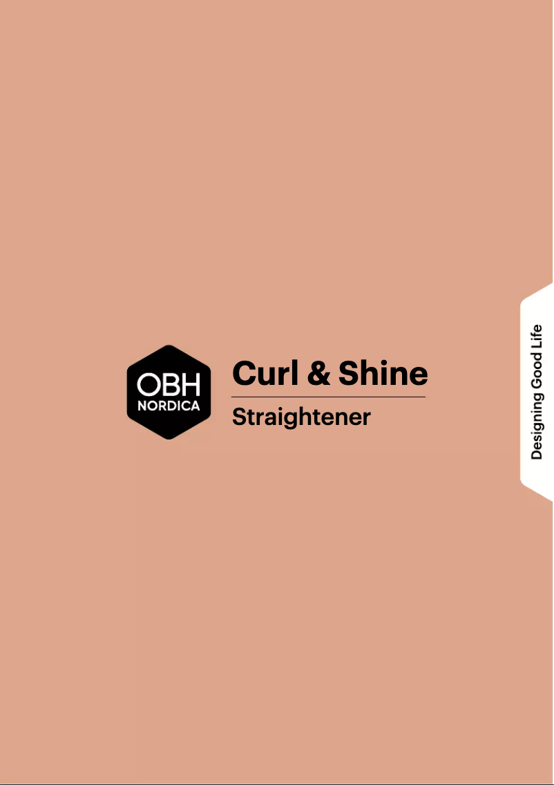 Page n°1 - Manuel utilisateur OBH Nordica Curl & Shine