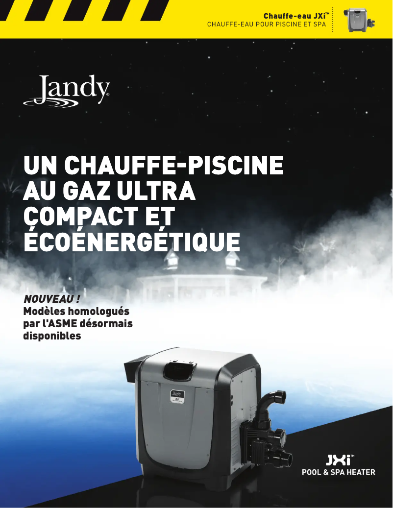 Page 1 de la notice Brochure JANDY JXi200