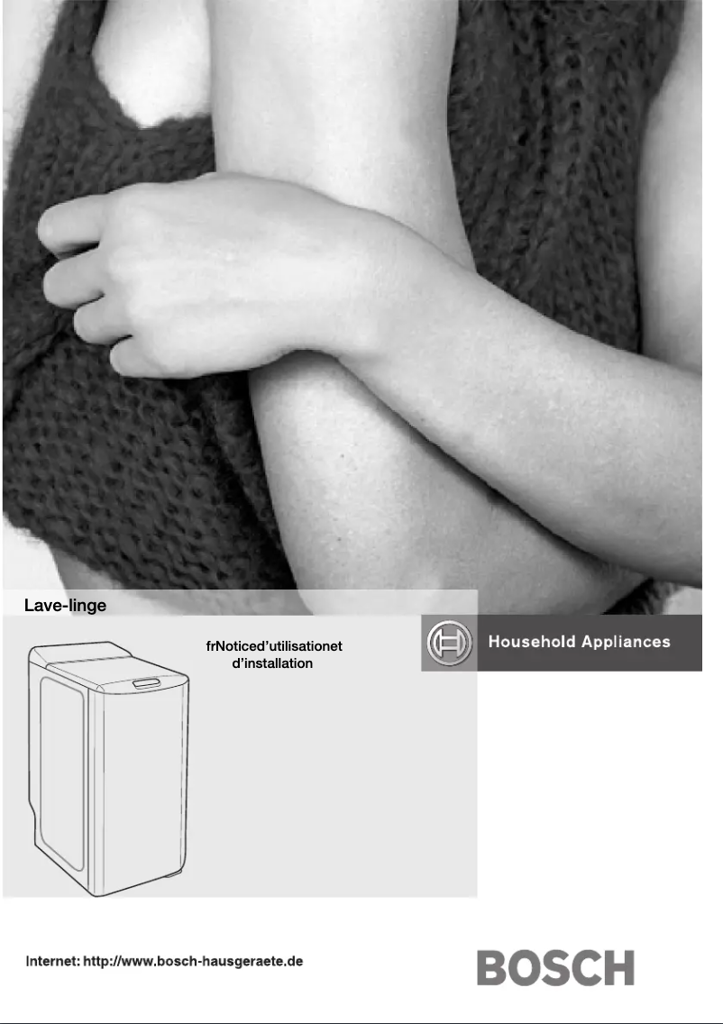 Page n°1 - Manuel utilisateur Bosch WOT24351FF