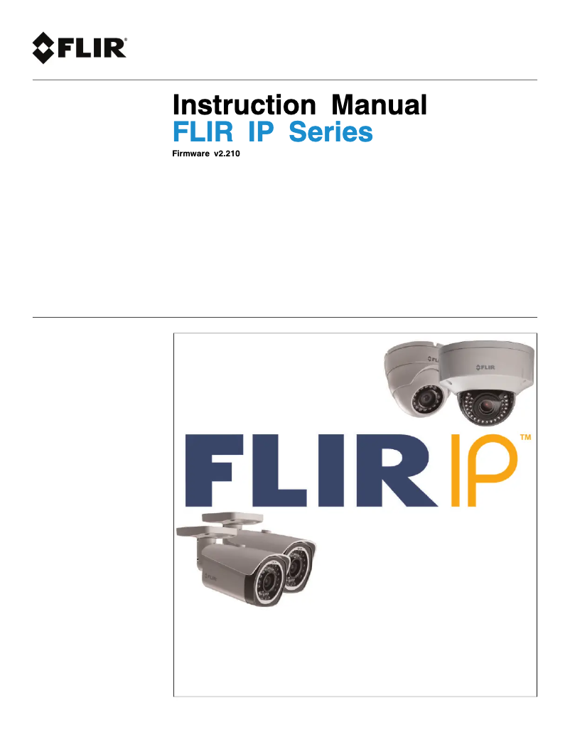 Page 1 de la notice Manuel utilisateur FLIR N237VE