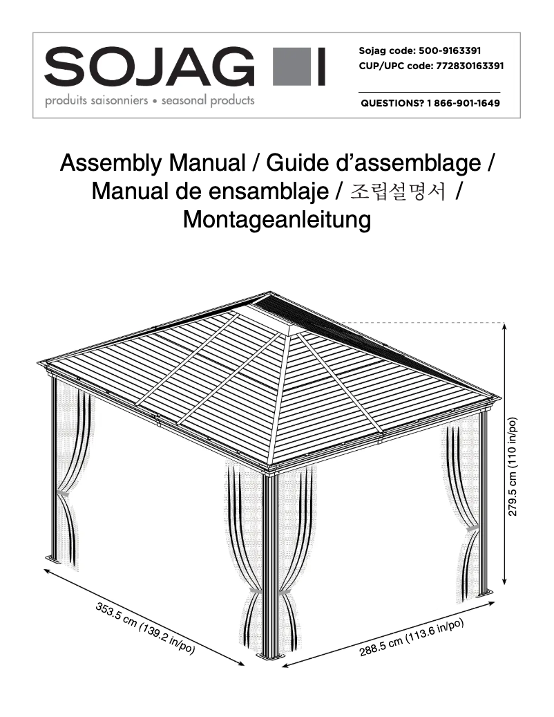 Image de la première page du manuel de l'appareil Mykonos
