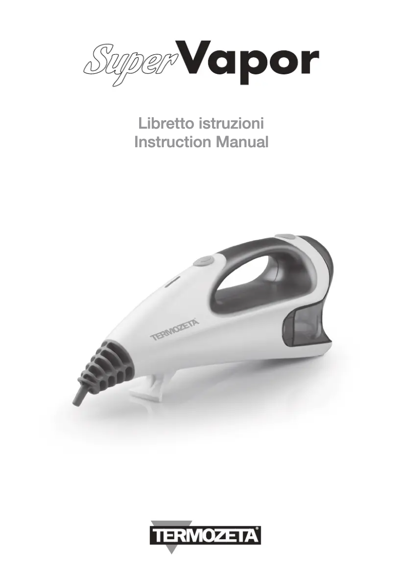 Imagen de la primera página del manual del dispositivo Super Vapor