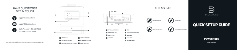 Image de la première page du manuel de l'appareil PowerNode N150