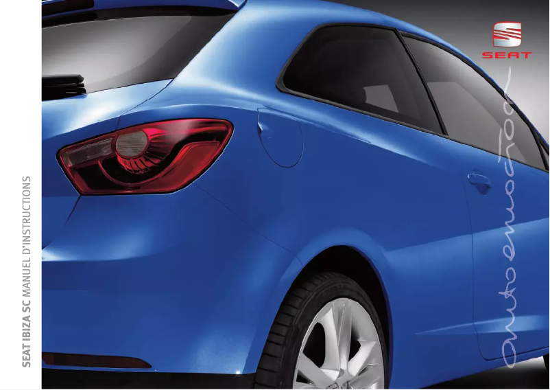 Image de la première page du manuel de l'appareil Ibiza SC (2008)