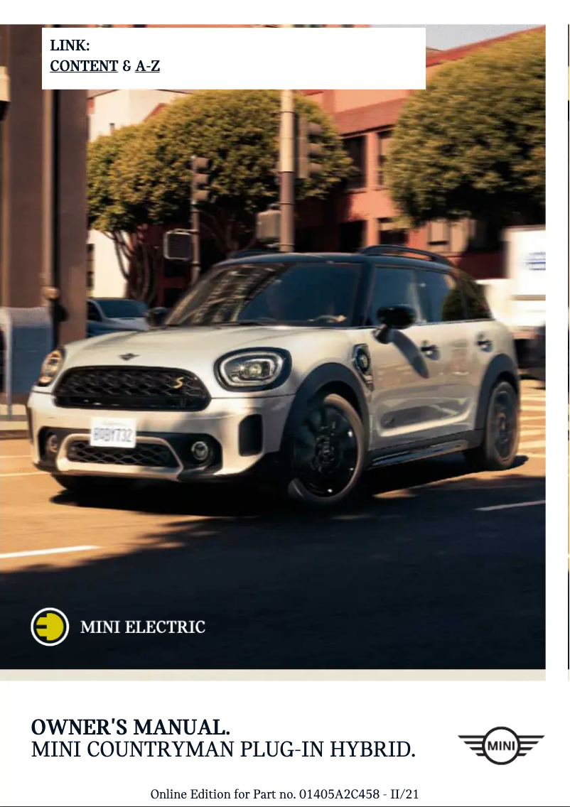 First page image of the manual for SE Countryman (2022)