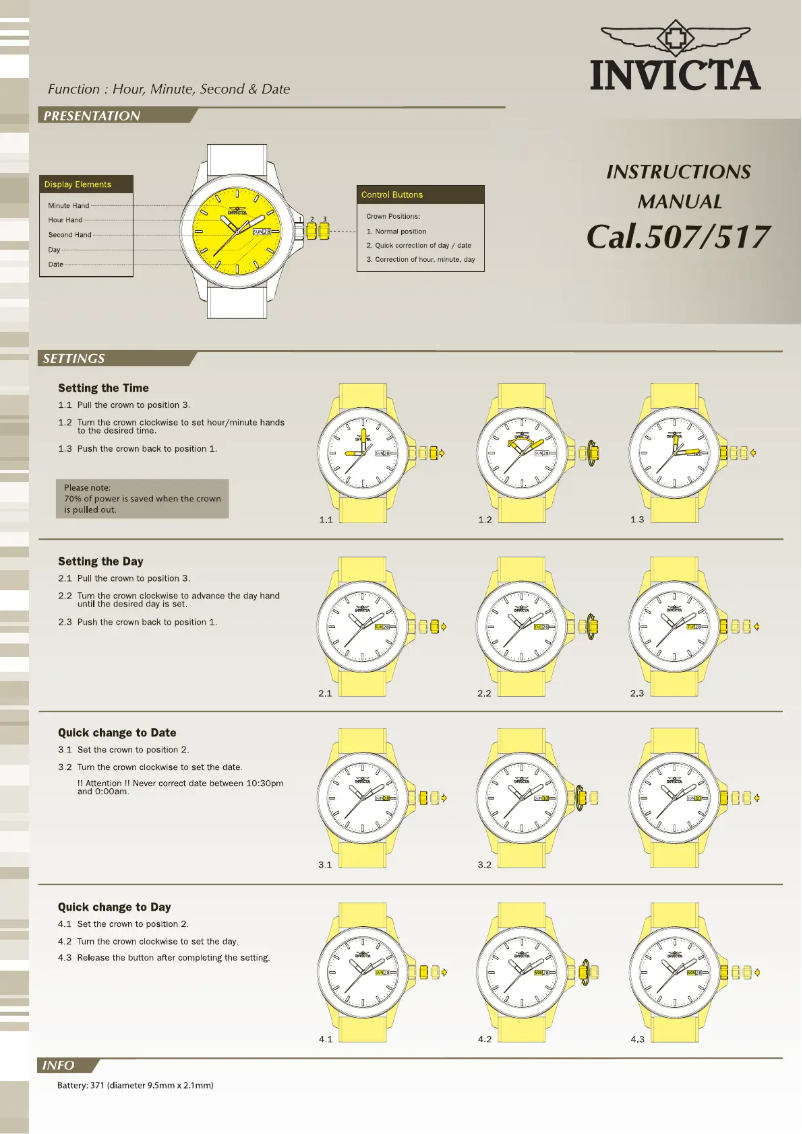 Image de la première page du manuel de l'appareil Pro Diver 28647