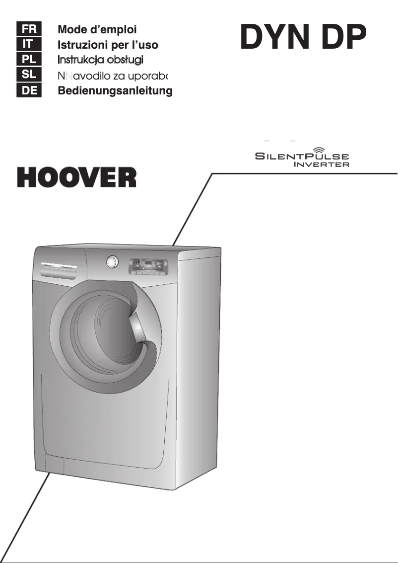 Page n°1 - Manuel utilisateur Hoover DYN 9144DPM-S