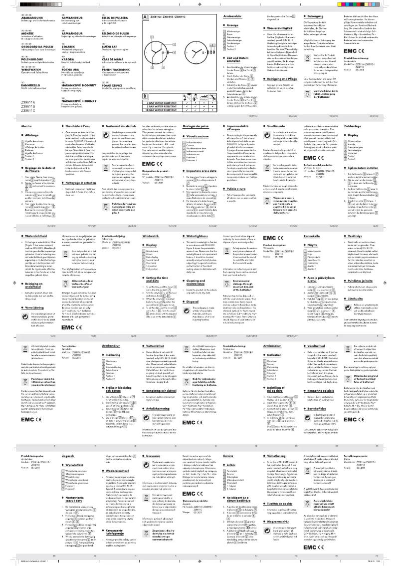 Page 1 de la notice Manuel utilisateur Auriol IAN 64601