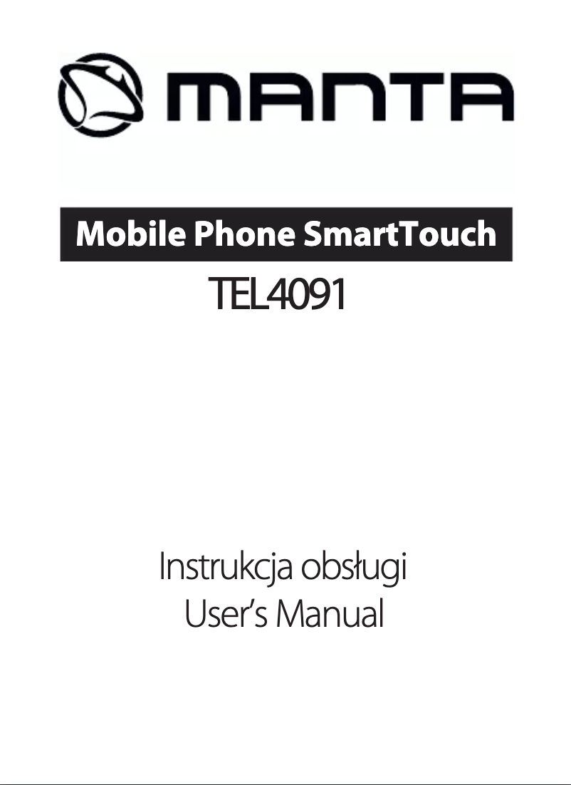 Page 1 de la notice Manuel utilisateur Manta TEL4091