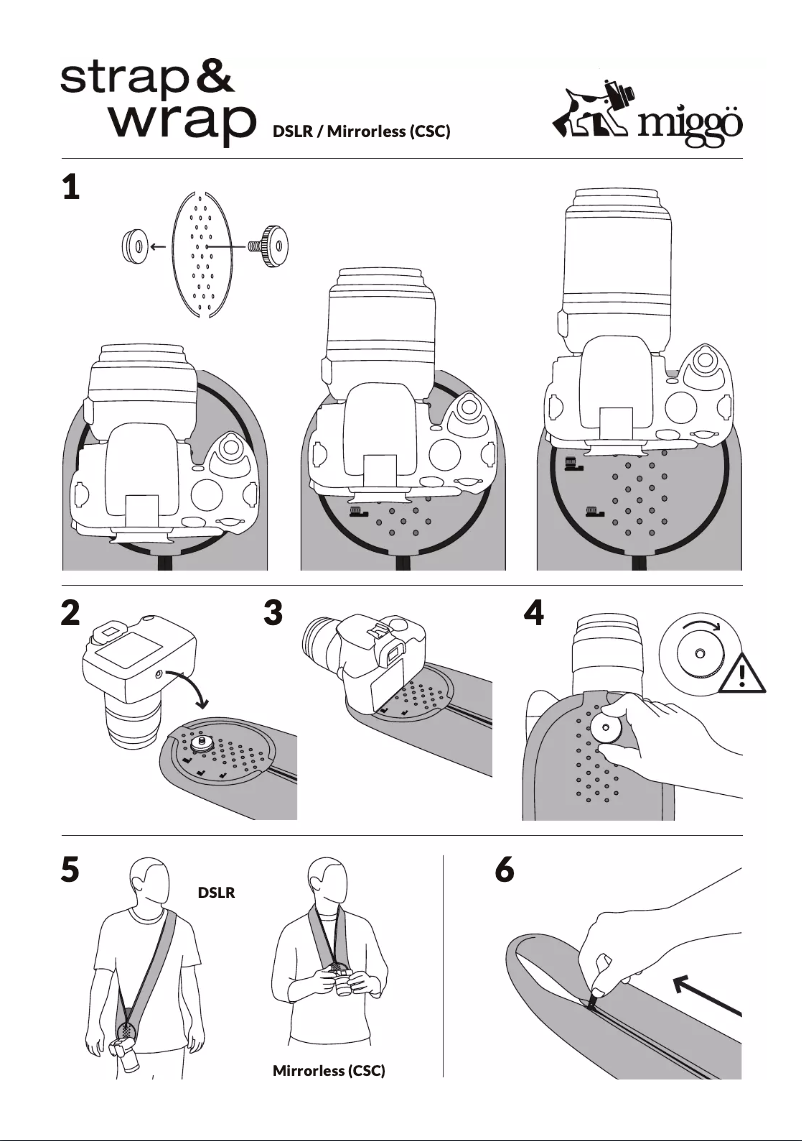 Image de la première page du manuel de l'appareil Strap & Wrap