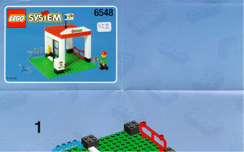 Page n°1 - Manuel utilisateur Lego City 6548
