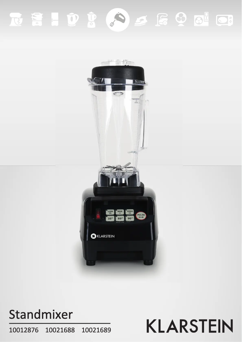 Image de la première page du manuel de l'appareil 10021689