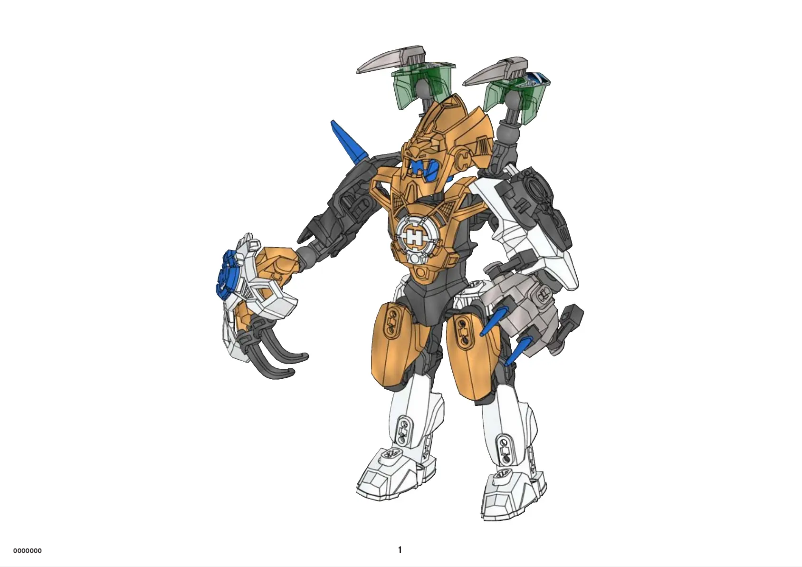 Page n°1 - Manuel utilisateur Lego Stormer 3.0