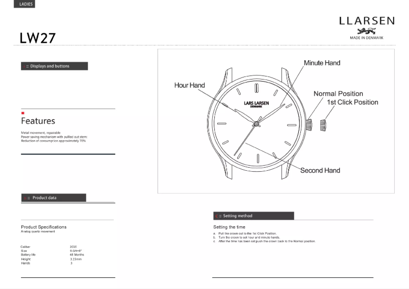Image de la première page du manuel de l'appareil MATHILDE 127RBBLL