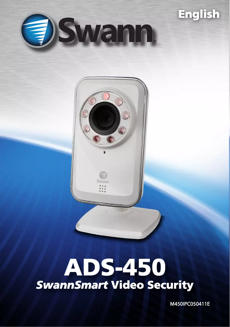 Image de la première page du manuel de l'appareil ADS-450