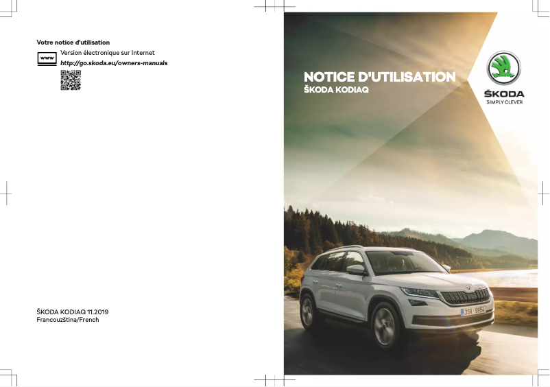 Page 1 de la notice Manuel utilisateur Skoda Kodiaq (2019)