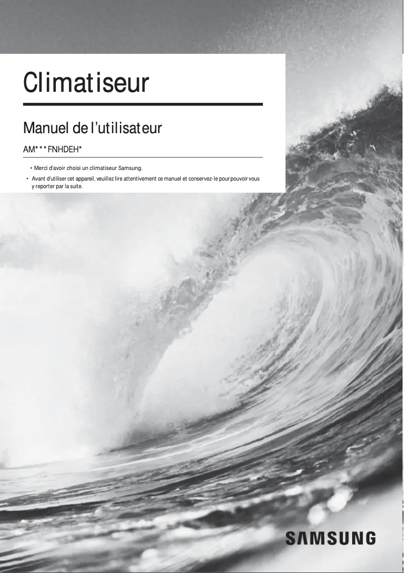 Page n°1 - Manuel utilisateur Samsung AM220FNHDEH