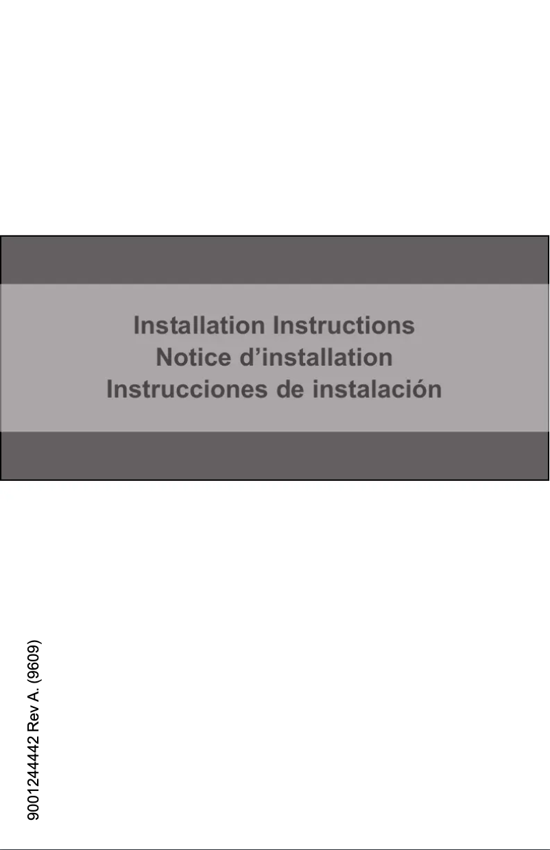 Page n°1 - Guide d'installation Bosch SHVM98W73N