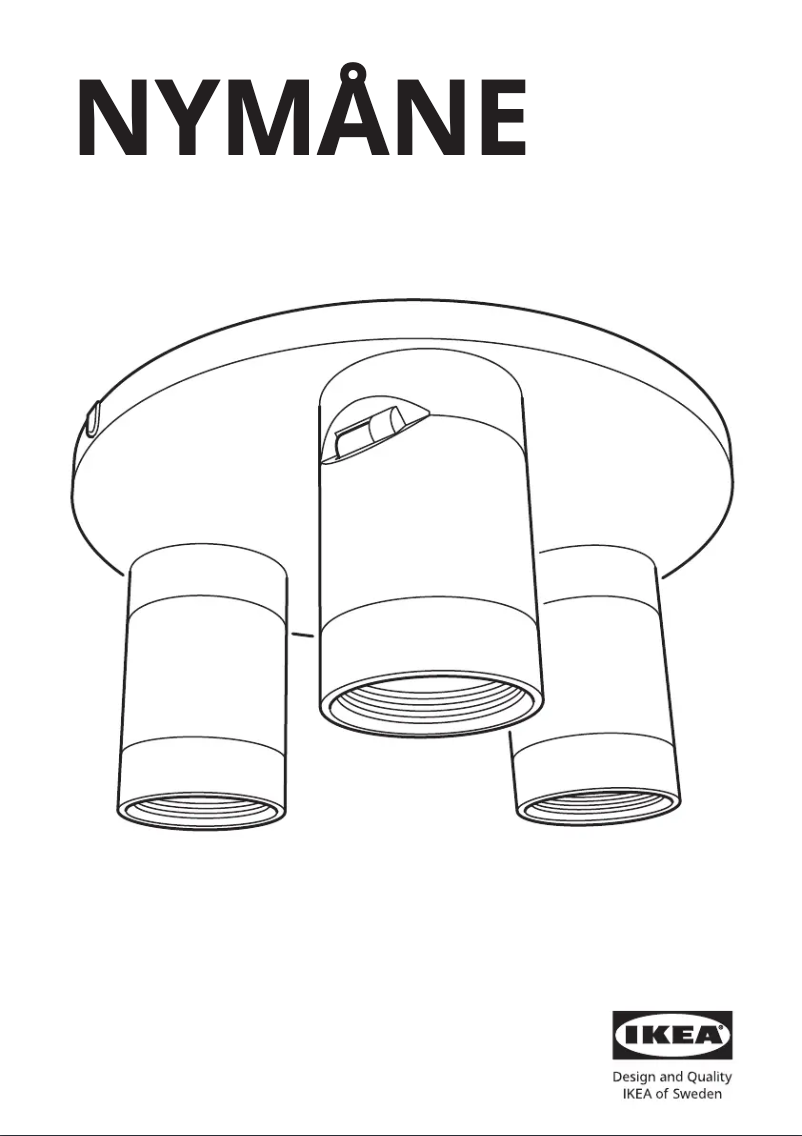 Image de la première page du manuel de l'appareil NYMÅNE 003.362.67