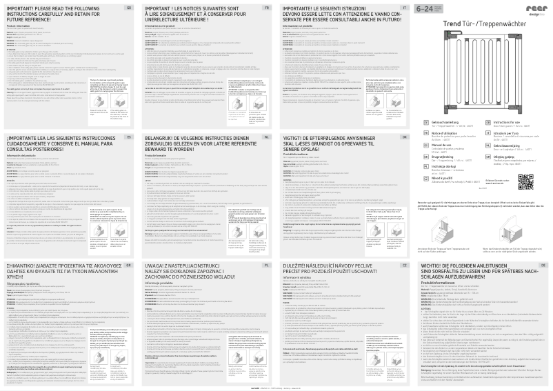 Page n°1 - Manuel utilisateur Reer 46011