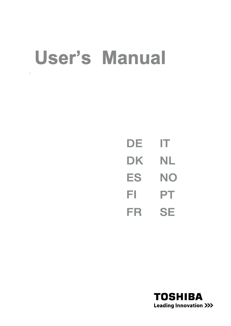 Image de la première page du manuel de l'appareil Camileo p30