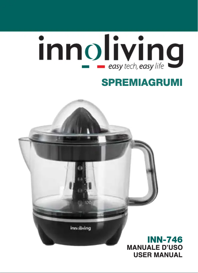 Página 1 del manual Manual de usuario Innoliving INN-746