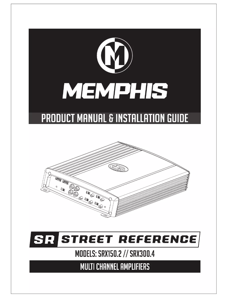 Página 1 del manual Manual de usuario Memphis Audio SRX300.4