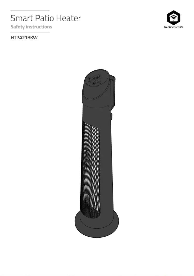 Page n°1 - Manuel utilisateur Nedis HTPA21BKW