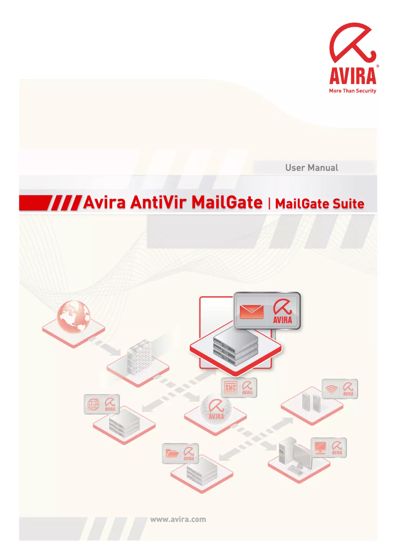 Page n°1 - Manuel utilisateur Avira AntiVir UNIX MailGate 3 years 10 Units 03MAIL_10_24