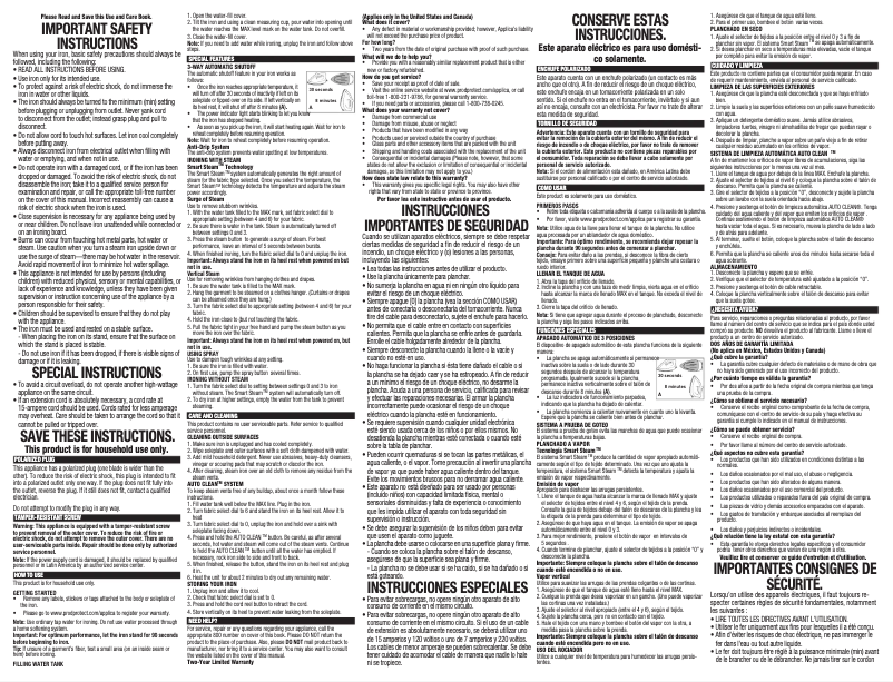 Image de la première page du manuel de l'appareil ICR09X