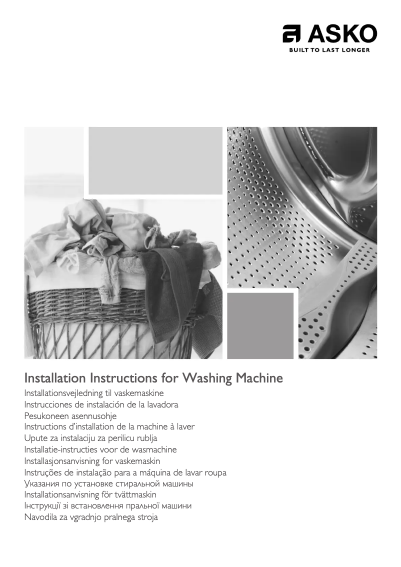 Image de la première page du manuel de l'appareil W6884-ECO