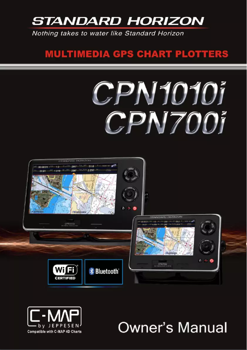 Página 1 del manual Manual de usuario Standard Horizon CPN1010i