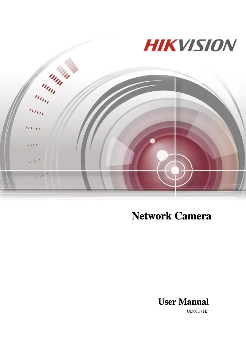 Page 1 de la notice Manuel utilisateur Hikvision Specialty DS-2XC6142FWD-IS