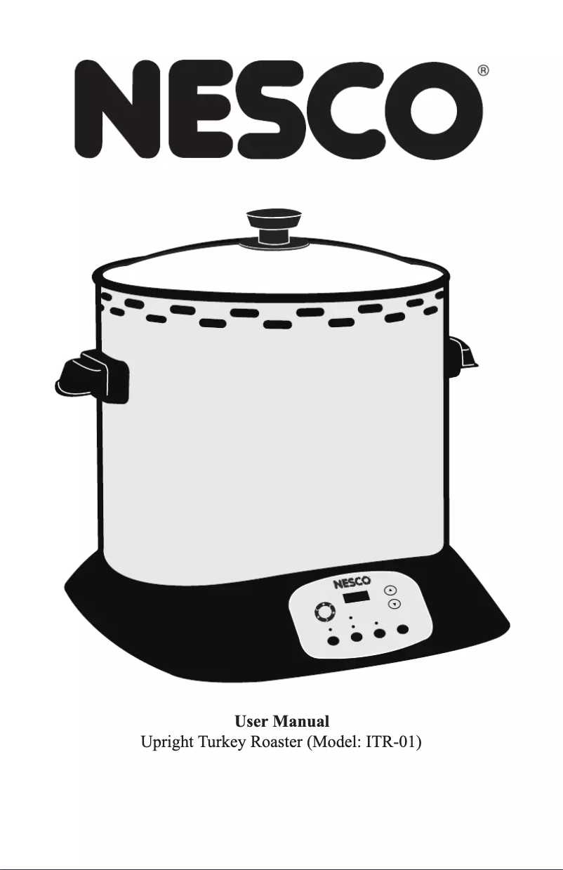 Image de la première page du manuel de l'appareil ITR-01