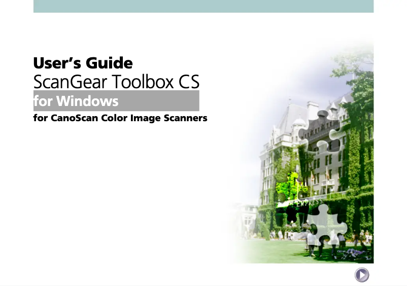 Page 1 de la notice Manuel utilisateur Canon Canoscan FB 630P