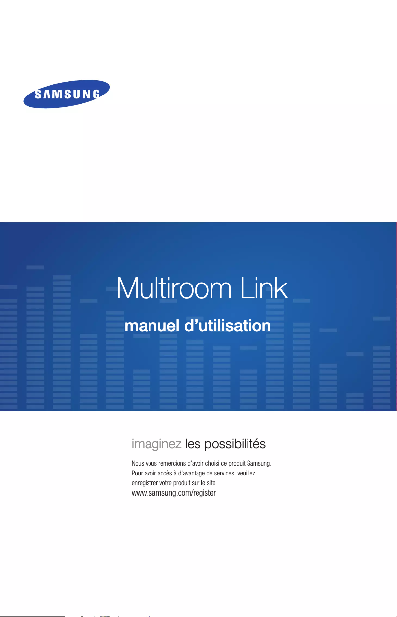 Page 1 de la notice Guide d'installation Samsung UE55H8000AL