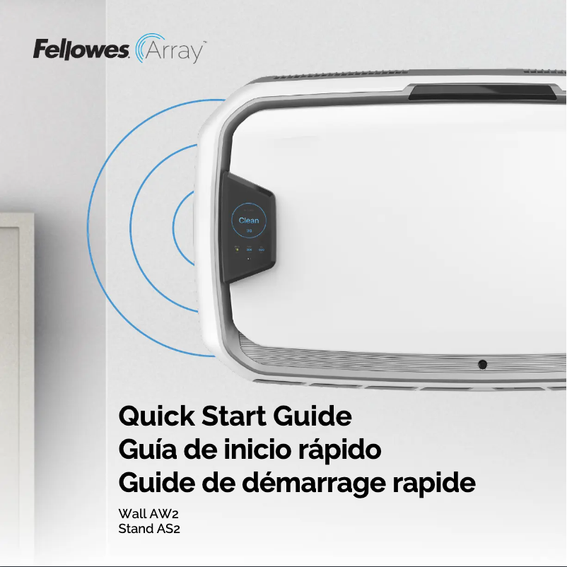 Image de la première page du manuel de l'appareil Array AW2