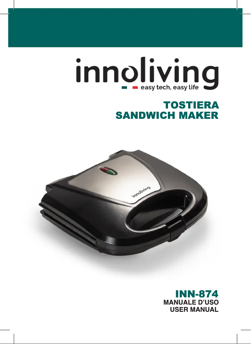 Page n°1 - Manuel utilisateur Innoliving INN-874