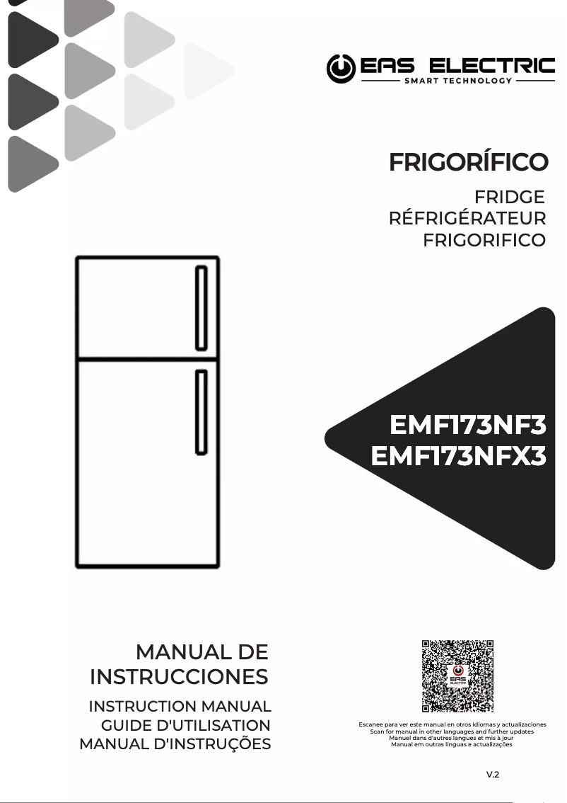 Image de la première page du manuel de l'appareil EMF173NFX3