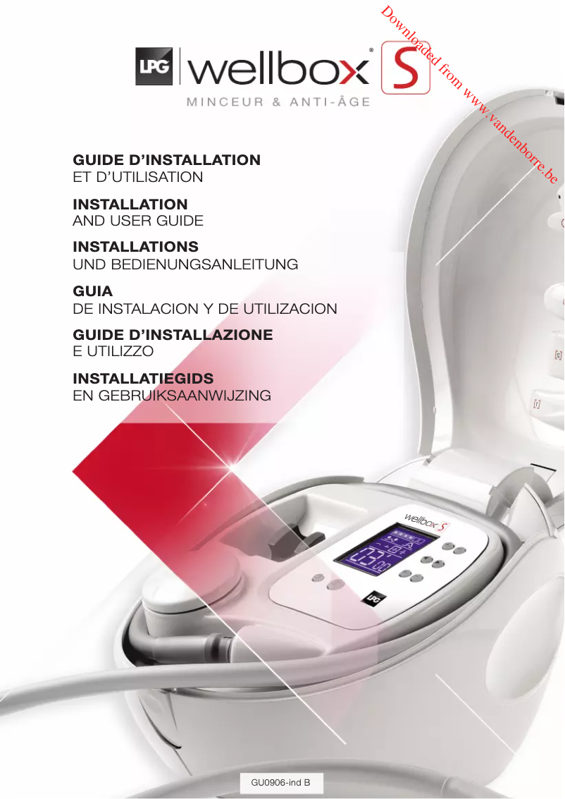 Image de la première page du manuel de l'appareil S