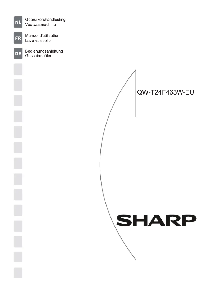 Page 1 de la notice Manuel utilisateur Sharp QW-T24F463W-EU