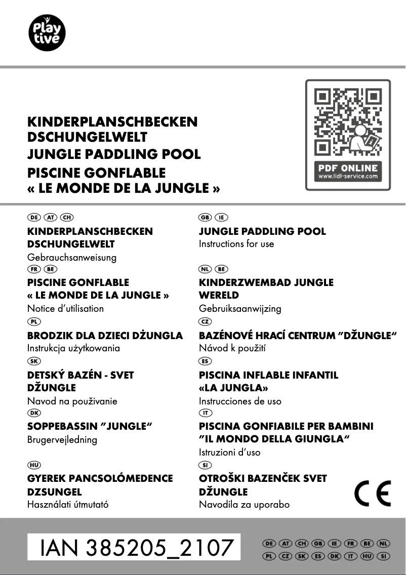 Image de la première page du manuel de l'appareil IAN 385205