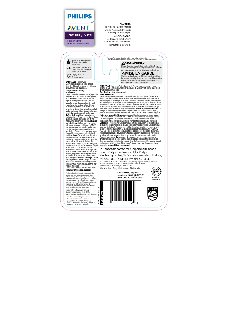 Página 1 del manual Manual de usuario Philips AVENT SCF192