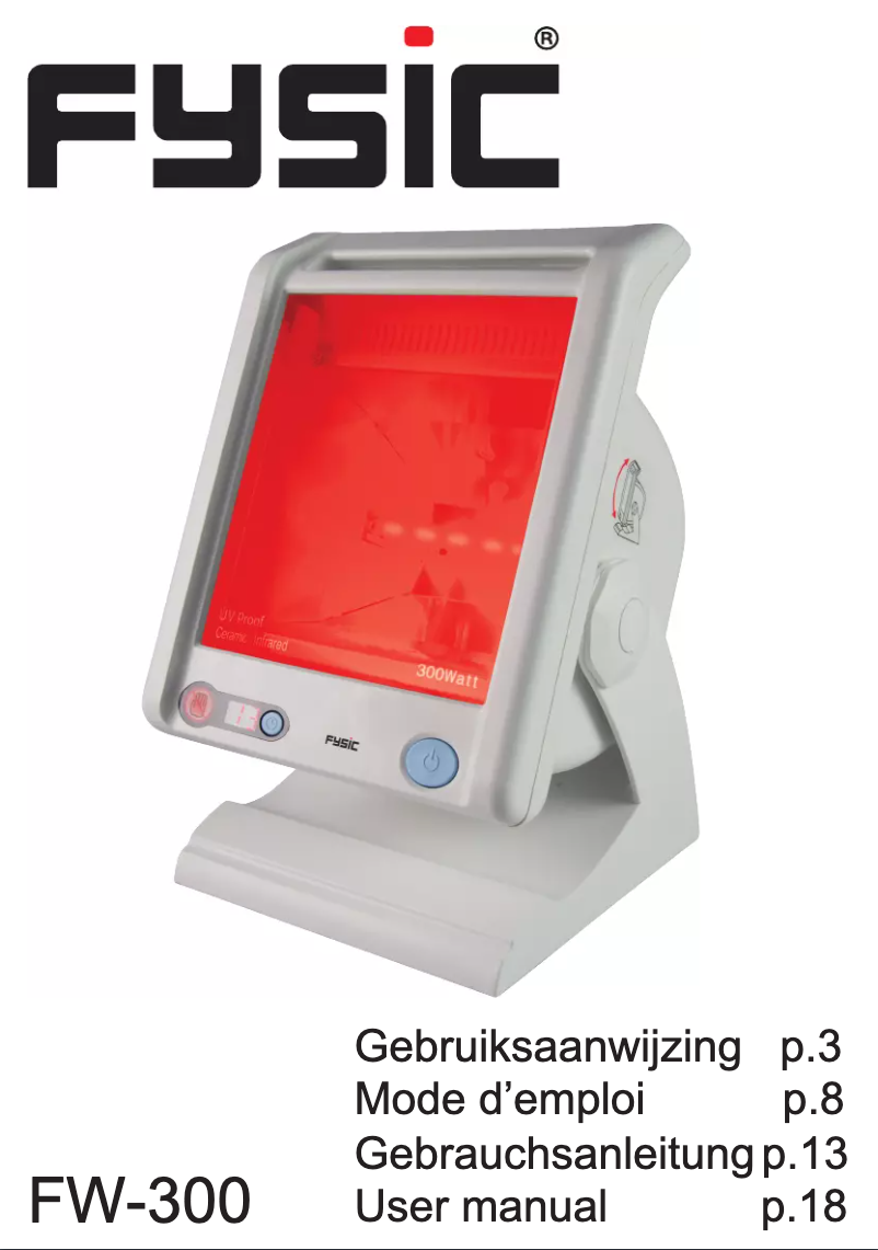 Page 1 de la notice Manuel utilisateur Fysic FW-300
