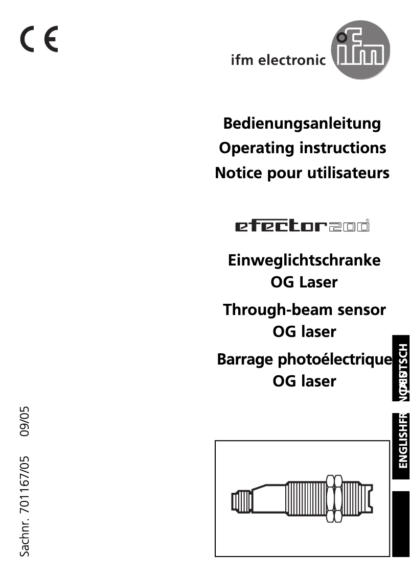 Image de la première page du manuel de l'appareil OG5112