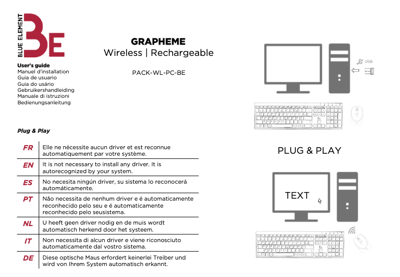 Image de la première page du manuel de l'appareil Grapheme